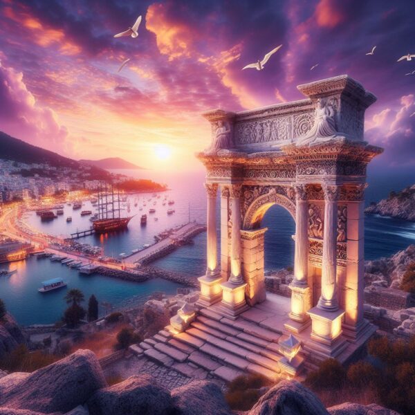 Myndos Gate in Bodrum Ancient History