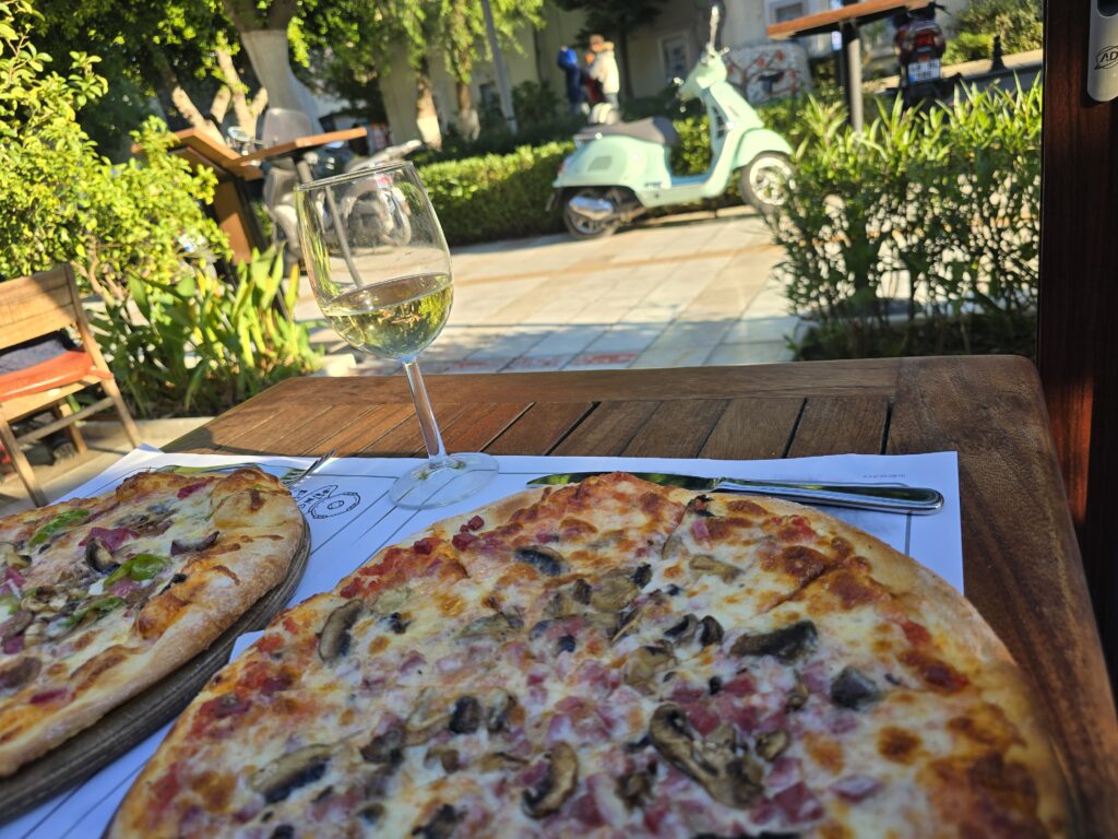 Pizza in Bodrum By the Marina