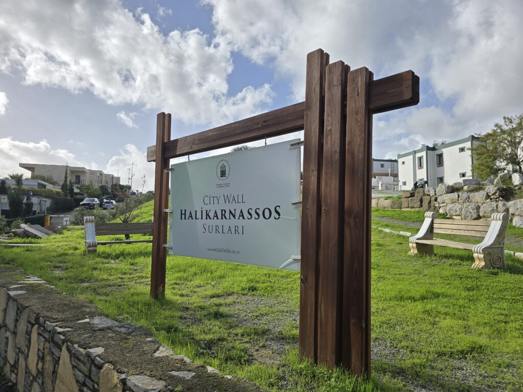 The Ancient City Walls of Halikarnassos