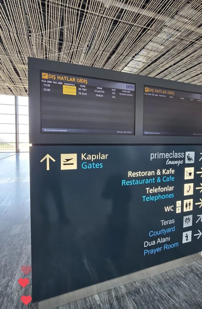 London Stansted to Bodrum Ryanair Flights