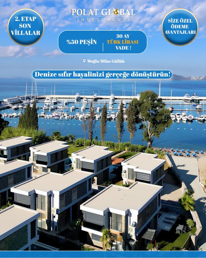 Seafront Villas in Güllük Milas