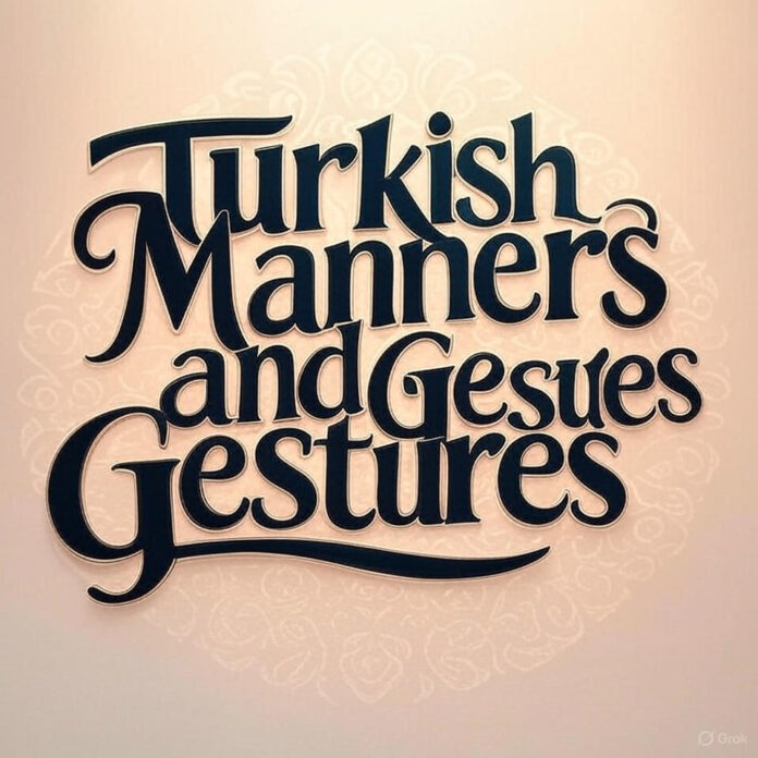 Understanding Common Turkish Manners and Gestures