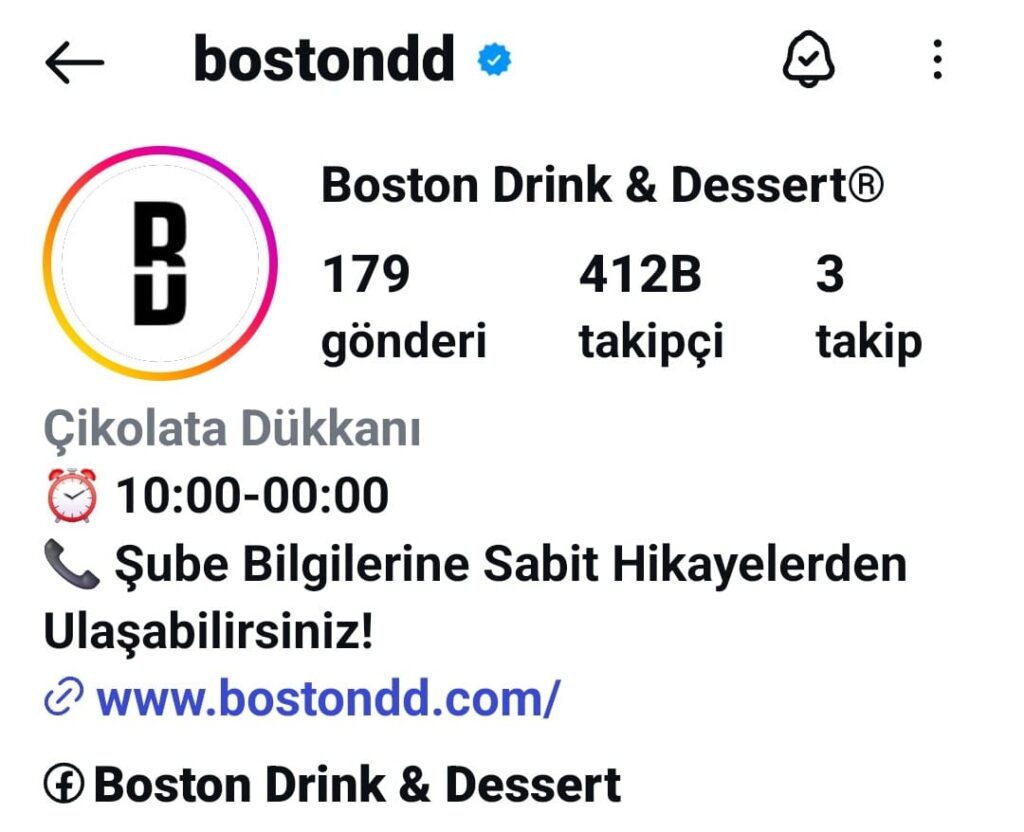 Boston Drink & Dessert® - A Premier Chocolate Shop in Bodrum