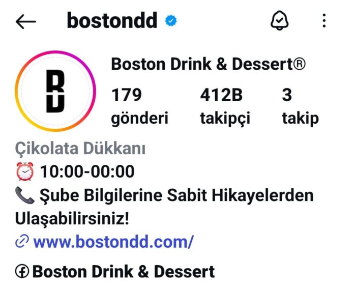 Boston Drink & Dessert® - A Premier Chocolate Shop in Bodrum