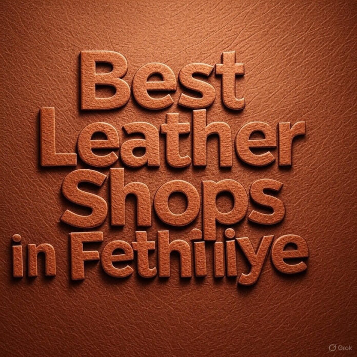 Discover the Best Leather Shops in Fethiye