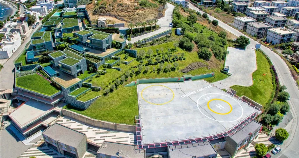 Helipad in Bodrum