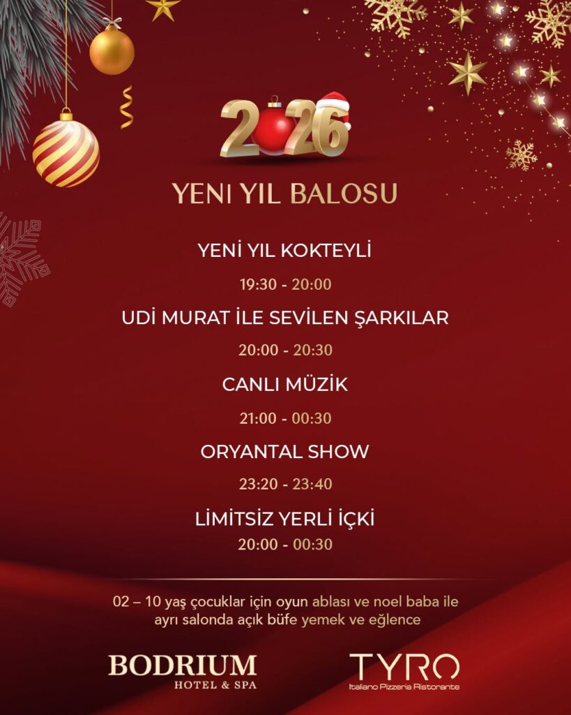 New Year’s Eve Gala at Bodrium Hotel