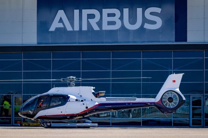 HELICOPTER TRANSFER FROM BODRUM AIRPORT TO MANDARIN ORIENTAL BODRUM luxury VIP helicopter arrival with aerial sea view and premium resort transfer service in Bodrum Turkey