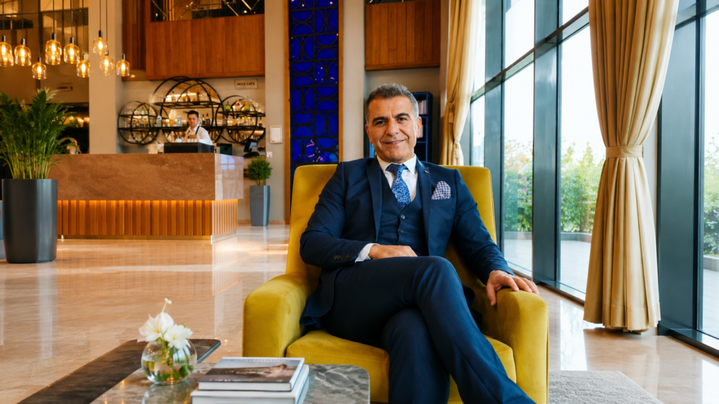 Interview with Cuma Turgut, General Manager of ZES Hotel Yalıkavak, discussing luxury tourism, hospitality excellence, and the future of Yalıkavak in 2026.