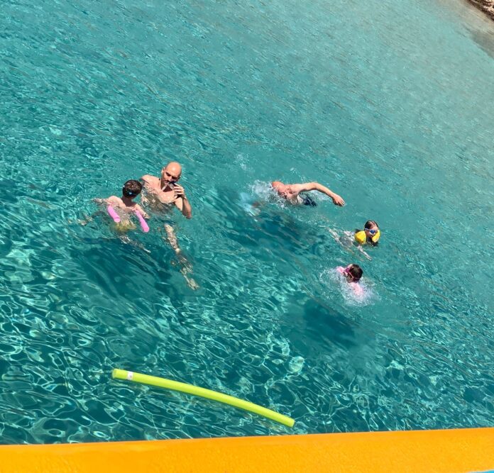 Kos daily boat trip in the Aegean Sea with crystal-clear bays, swimming stops, traditional Greek villages, and a relaxing full-day island cruise from Kos.