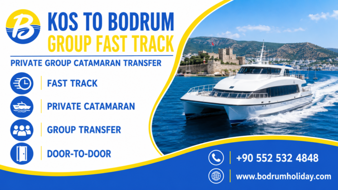 Kos to Bodrum Group Fast Track – Private VIP Catamaran Transfer